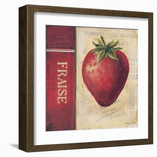 Strawberry-Kimberly Poloson-Framed Art Print