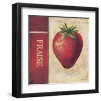 Strawberry-Kimberly Poloson-Framed Art Print