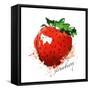 Strawberry-Dakalova Iuliia-Framed Stretched Canvas