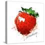 Strawberry-Dakalova Iuliia-Stretched Canvas