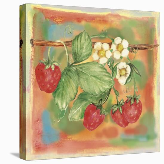 Strawberry-Maria Trad-Stretched Canvas