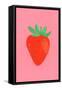 Strawberry-Gigi Rosado-Framed Stretched Canvas