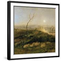 Strayed, a Moonlight Pastoral, 1878-Cecil Gordon Lawson-Framed Giclee Print