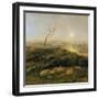 Strayed, a Moonlight Pastoral, 1878-Cecil Gordon Lawson-Framed Giclee Print