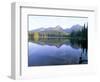 Strbske Pleso (Lake) and Peaks of Vysoke Tatry Mountains at Sunrise, Vysoke Tatry, Slovakia-Richard Nebesky-Framed Photographic Print