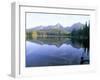 Strbske Pleso (Lake) and Peaks of Vysoke Tatry Mountains at Sunrise, Vysoke Tatry, Slovakia-Richard Nebesky-Framed Photographic Print