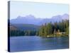 Strbske Pleso (Lake) and Peaks of Vysoke Tatry Mountains at Sunset, Vysoke Tatry, Slovakia-Richard Nebesky-Stretched Canvas