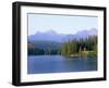 Strbske Pleso (Lake) and Peaks of Vysoke Tatry Mountains at Sunset, Vysoke Tatry, Slovakia-Richard Nebesky-Framed Photographic Print