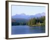 Strbske Pleso (Lake) and Peaks of Vysoke Tatry Mountains at Sunset, Vysoke Tatry, Slovakia-Richard Nebesky-Framed Photographic Print