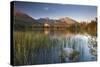 Strbske Pleso Lake in the Tatra Mountains, Slovakia, Europe. Autumn-Adam Burton-Stretched Canvas