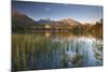 Strbske Pleso Lake in the Tatra Mountains, Slovakia, Europe. Autumn-Adam Burton-Mounted Photographic Print