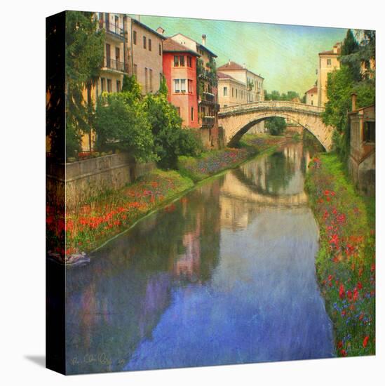 Stream Bridge-Chris Vest-Stretched Canvas