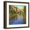 Stream Bridge-Chris Vest-Framed Art Print