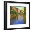 Stream Bridge-Chris Vest-Framed Art Print