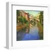 Stream Bridge-Chris Vest-Framed Art Print