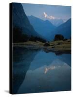 Stream by River, Cordillera Blanca, Peru-Mitch Diamond-Stretched Canvas