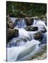 Stream Cascading over Boulders-Perry Mastrovito-Stretched Canvas