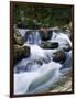 Stream Cascading over Boulders-Perry Mastrovito-Framed Photographic Print