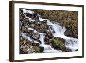 Stream Falls V-Logan Thomas-Framed Photographic Print