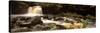 Stream Flowing Through Rocks, Thomason Foss, Goathland, North Yorkshire, England, United Kingdom-null-Stretched Canvas