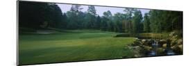 Stream in a Golf Course, Laurel Valley Golf Club, Ligonier, Pennsylvania, USA-null-Mounted Photographic Print