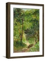 Stream in a Wood, 1883-Walter Frederick Osborne-Framed Giclee Print