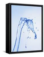 Stream of Water-Kr?ger and Gross-Framed Stretched Canvas