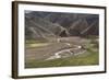 Stream Running Through a Mountain Range in Landmannalaugar, Iceland-Gavriel Jecan-Framed Photographic Print