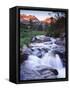 Stream Runs Through Lamoille Canyon in the Ruby Mountains, Nevada, Usa-Dennis Flaherty-Framed Stretched Canvas