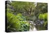 Stream under the Wooden Bridge-jpldesigns-Stretched Canvas