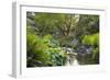 Stream under the Wooden Bridge-jpldesigns-Framed Photographic Print