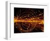 Streamer Chamber Photo of Oxygen Ion Collision-Cern-Framed Photographic Print