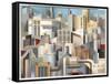 Streamline City-Catherine Abel-Framed Stretched Canvas