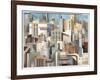 Streamline City-Catherine Abel-Framed Giclee Print