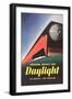 Streamlined Daylight Train-null-Framed Art Print