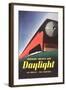 Streamlined Daylight Train-null-Framed Art Print