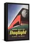 Streamlined Daylight Train-null-Framed Stretched Canvas