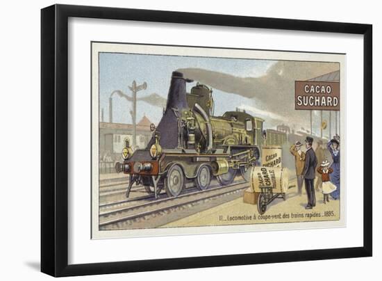 Streamlined Express Locomotive, 1895-null-Framed Giclee Print