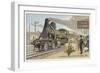 Streamlined Express Locomotive, 1895-null-Framed Giclee Print