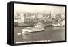 Streamlined Ferry, Seattle, Washington-null-Framed Stretched Canvas