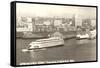 Streamlined Ferry, Seattle, Washington-null-Framed Stretched Canvas