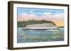 Streamlined Ferry, Seattle, Washington-null-Framed Art Print