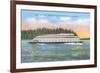 Streamlined Ferry, Seattle, Washington-null-Framed Art Print