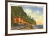 Streamlined Train, Seattle, Washington-null-Framed Art Print