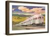 Streamlined Train-null-Framed Art Print