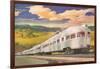 Streamlined Train-null-Framed Art Print