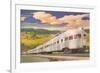 Streamlined Train-null-Framed Premium Giclee Print