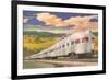 Streamlined Train-null-Framed Premium Giclee Print