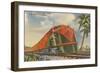 Streamliner in Florida-null-Framed Art Print