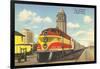 Streamliner Train, Miami, Florida-null-Framed Art Print